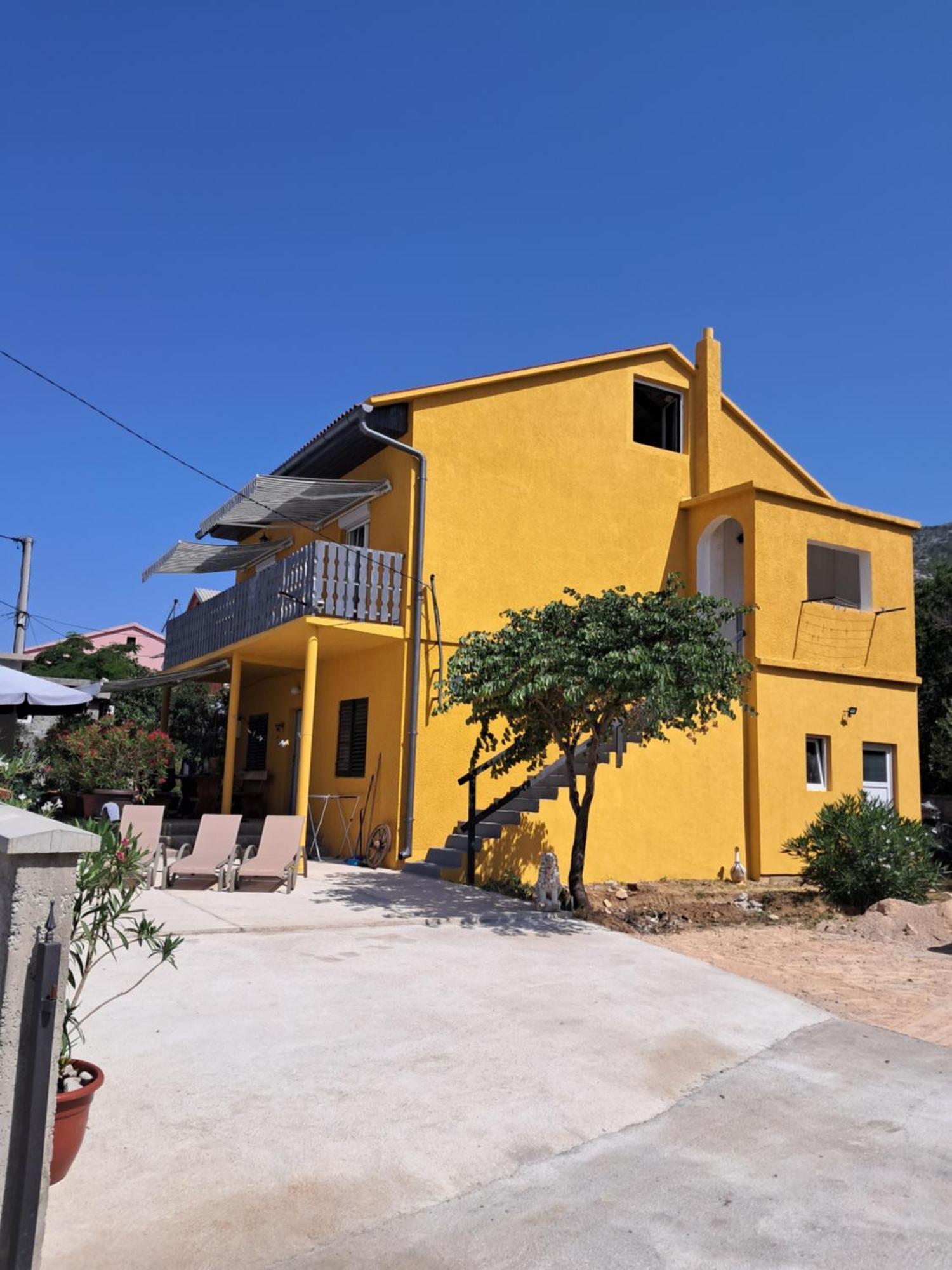 Apartments Mara Bela Karlobag Exterior foto
